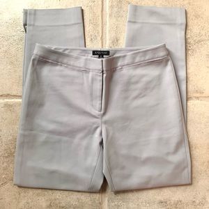 Etcetera Steel Gray Straight Ankle Length Trousers - Size 6 (EUC)